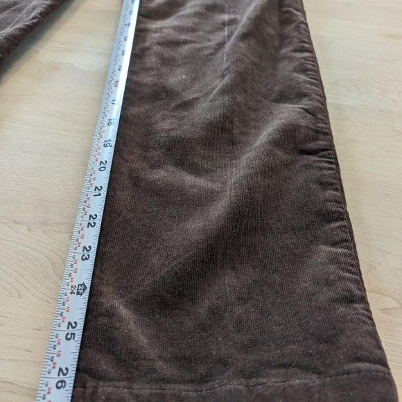Alia Petite Corduroy brown pants size 8 P in very good condition, no snags - Picture 9 of 9